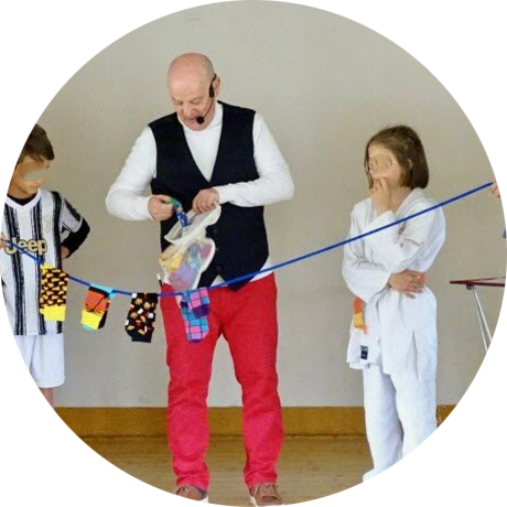 Spectacle de magie avec les enfants
